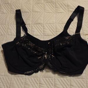 Chic Black Lace Underwire Bra By‎ Dorina 36F